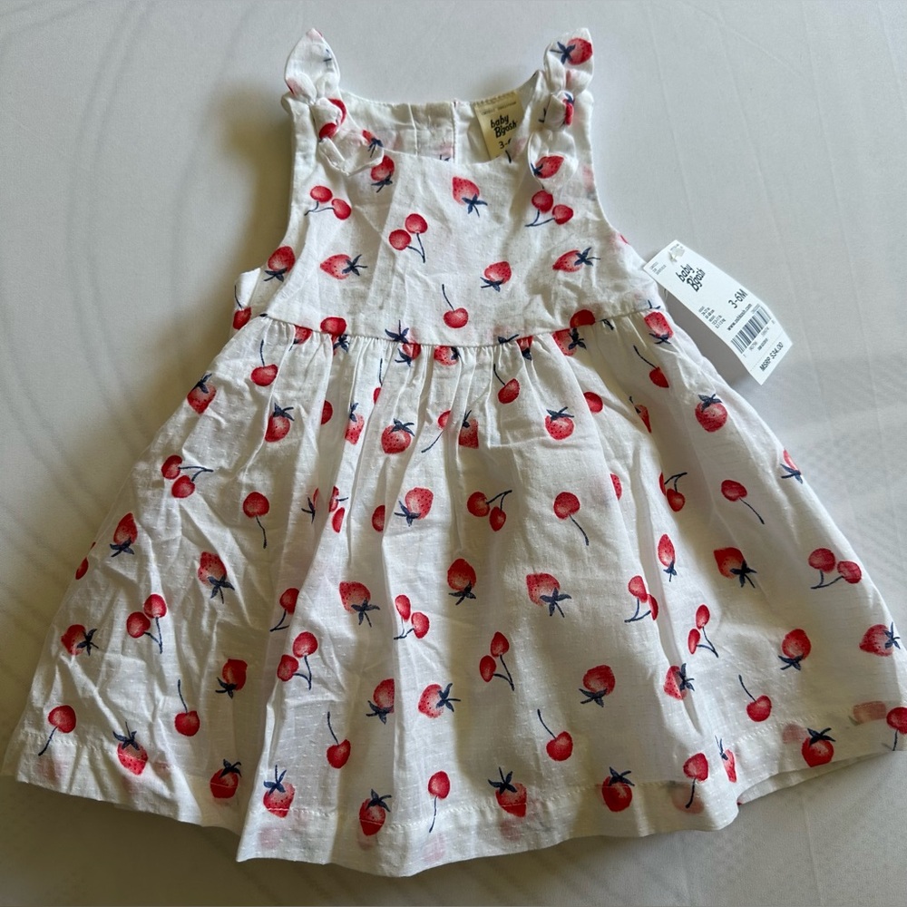 Baby b’gosh girl’s dress with bloomers size 3-6 months new 100% cotton